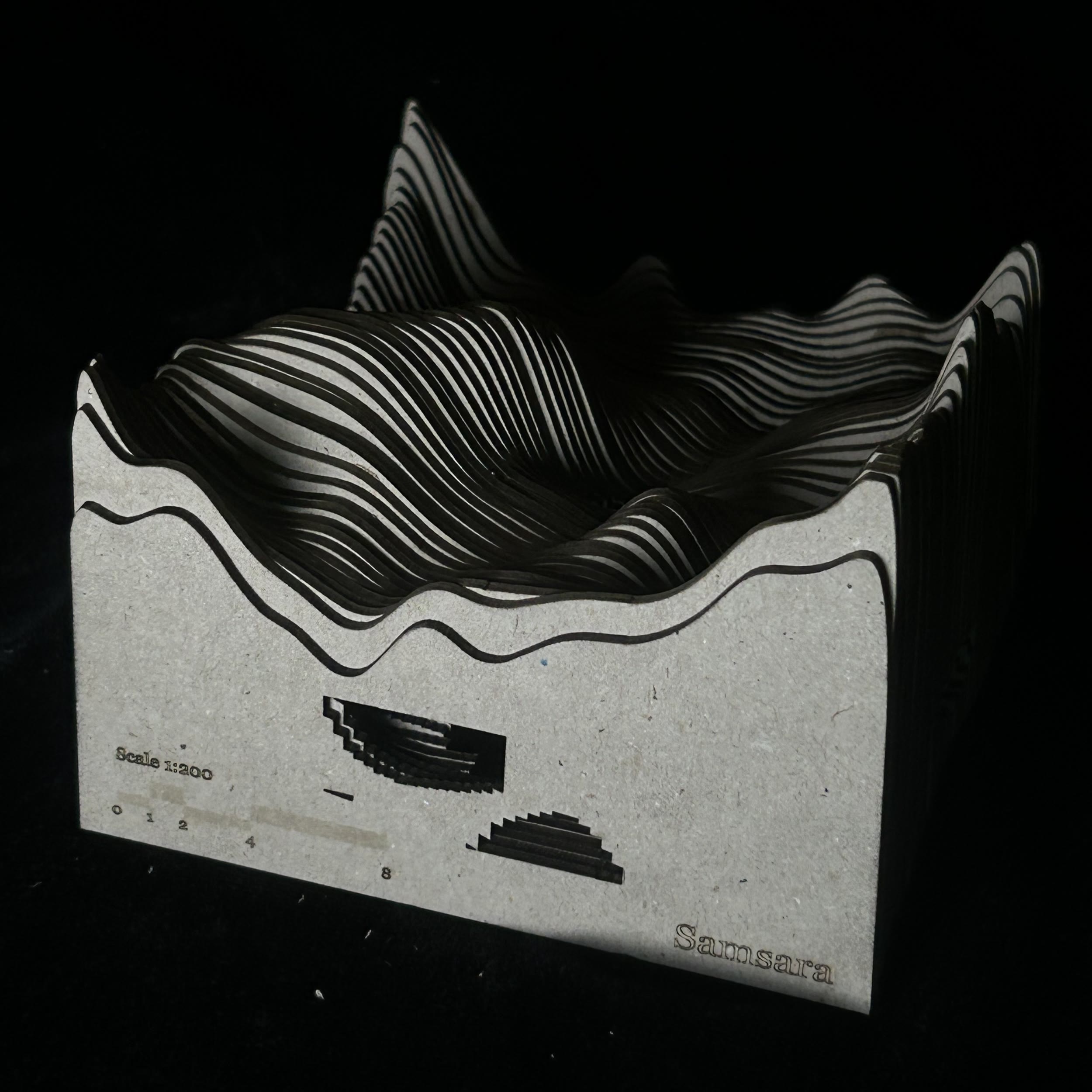 Terrain model — 1:200.